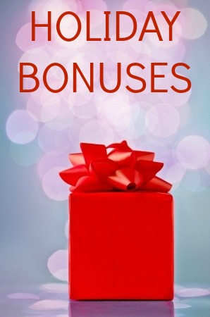 holiday bonuses
