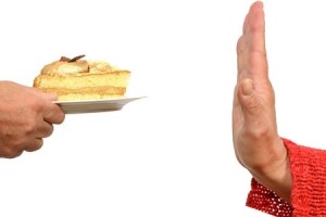 Hand Stops Cake