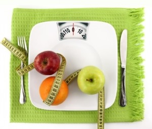 Fruit-Measuring tape on scale plate