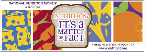 Welcome to Eatright.org, the official website of the American Dietetic Association.