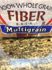 High fiber bread
