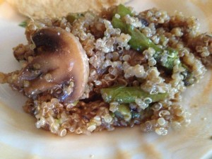 Dilled Mushroom and Asparagus Quinoa Salad2
