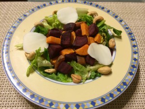 Roasted Beet-Sweet Potato Salad