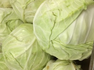 Cabbage - head 2 close up